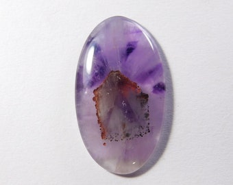 Super seven Trapiche Amethyst Oval Shape Cabochon Gemstone Unique piece For Making Jewelry 20.00 Ct 27X18X5 mm SA-1070