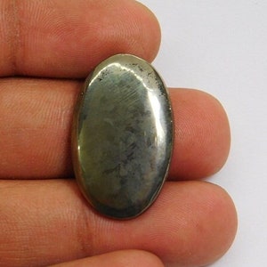 Natural Pyrite Stone, Apache Gold Gemstone, Golden pyrite Cabochon Stone, Apache Gold Loose Stone, For Making Jewelry Stone. 33 Cts. N-3581
