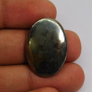 Natural Pyrite Stone, Apache Gold Gemstone, Golden pyrite Cabochon, Apache Gold Loose Stone, For Making Jewelry. 43 Cts. N-3579
