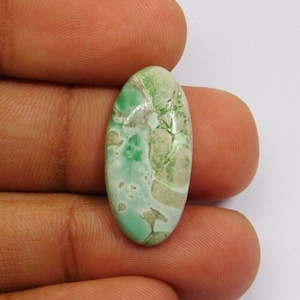 Top Glorious! Variscite loose gemstone, Amazing! Natural Variscite cabochon gemstone, Green variscite gemstone for jewelry 11 Cts. N-418.