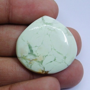 Lemon Chrysoprase Gemstone, Amazing Natural Lemon Chrysoprase Cabochon, Semi Precious !! Lemon Chrysoprase Loose For Jewelry 53 Cts. N-578