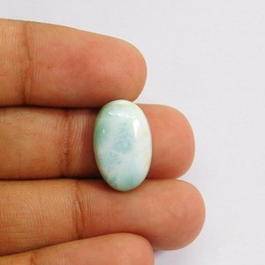 100% natürlicher Larimar Cabochon Natürlicher Edelstein, hochwertiger Larimar Lose Edelstein halb kostbar für die Herstellung von Schmuck Stein 10 Cts. N-2745