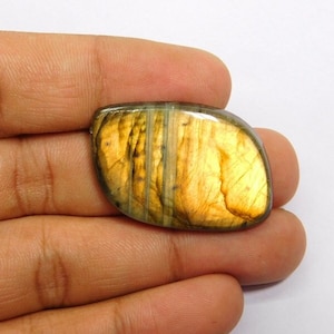 Multi Flash!! Labradorite Gemstone, Top Quality Natural Labradorite Cabochon, Amazing Labradorite loose Stone For Jewelry 45 Cts. N-2772