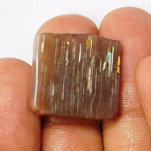 AAA+ Natural sunstone moonstone rough, Rainbow Brown sunstone Loose Gemstone, Moonstone Sunstone gemstone for jewellery 26 Cts. # N-830
