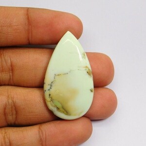 Lemon Chrysoprase Gemstone, Amazing Natural Lemon Chrysoprase Cabochon, Semi Precious !! Lemon Chrysoprase Loose For Jewelry 49 Cts. N-577