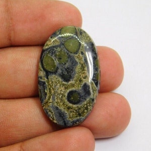 Very Smooth Polish Kambaba Jasper Loose Gemstone 100% Natural Fossilized Crocodile Kambaba Jasper Cabochon Designer Stone. 46 Cts. N-3661