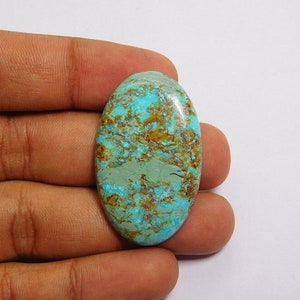 Natural African Turquoise Gemstone, Top Quality African Turquoise Cabochon, African Turquoise Loose stone for Jewelry making 48 Cts. N-3070