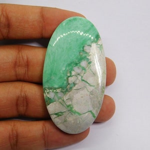 Top Glorious! Variscite loose gemstone, Amazing! Natural Variscite cabochon gemstone, Green variscite gemstone for jewellery 130 Cts. N-2207