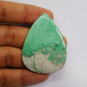 Top Glorious! Variscite loose gemstone, Amazing! Natural Variscite cabochon gemstone, Green variscite gemstone for jewellery 81 Cts. N-2204