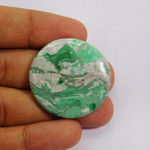 100% Natural Variscite Stone Green Colour Variscite Stone Loose Gemstone Variscite Cabochon Gemstone For Jewelry Making Stone 57 Cts. N-2792