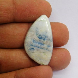Blue Scheelite Gemstone, Natural Blue Scheelite Lot, Handmade stone, Best Stone Loose Blue Crystal For Jewelry Making Supply, 31 Cts. N-2085