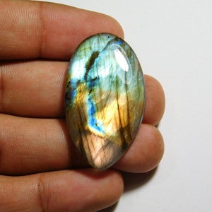 Amazing Quality Labradorite Gemstone Natural Labradorite Cabochons Handmade Labradorite Loose Gemstone For Jewelry Stone, 47 Cts. N-1856