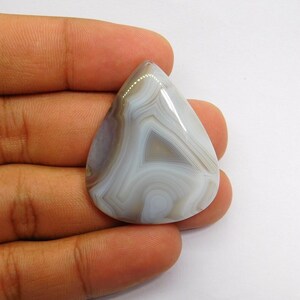 Excellent Quality 100% Natural Botswana Agate Gemstone, Botswana Agate Cabochon, Botswana Agate Loose Stone For Jewelry 64 Cts. N-2466