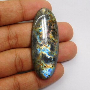 Excellent Quality ! 100% Natural Spectrolite Labradorite Cabochons Gemstone, Spectrolite Labradorite Loose Stone For Jewelry 76 Cts. N-789