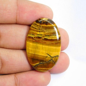 Tiger Eye Loose Stone For Jewelry Making 35 Cts Top Quality Natural Tiger Eye Gemstone A-2123 Natural Top Flashy Tiger Eye Cabochon Tiger Eye Loose Stone For Jewelry Making 35 Cts Top Quality Natural Tiger Eye Gemstone A-2123 Natural Top Flashy Tiger Eye Cabochon