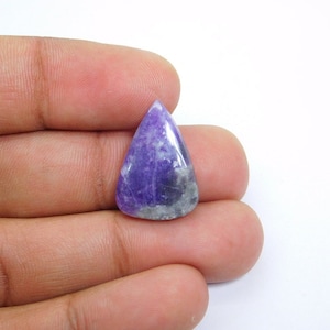 Amazing Quality 100% Natural Sugilite Gemstone, Purple Sugilite Cabochons, Sugilite loose stone For Jewelry Making Stone 13 Cts. N-4146