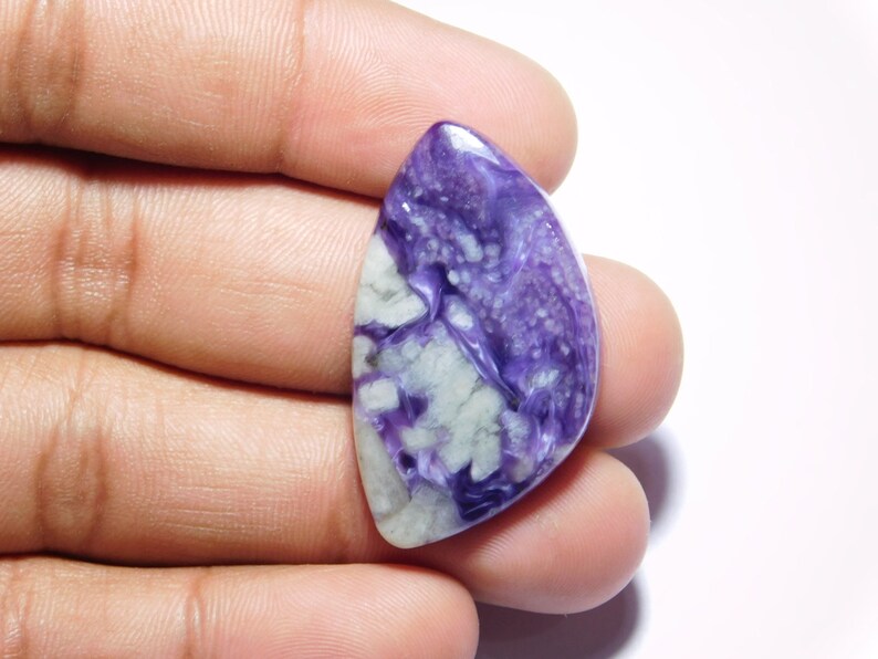 Top Designer Natural charoite cabochon Natural Purple Russian charoite gemstone Glorious Charoite loose gemstone for jewelry 30 Cts #9318N