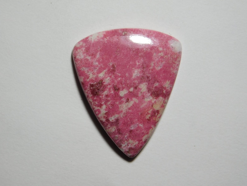 Very Smooth Pink Thulite Loose Stone For Jewelry 56 Cts Designer Pink Thulite Gemstone Best Quality Natural Thulite Cabochon #10039N