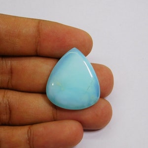 AAA+ Unique Beautiful Peru Opal 100 %Natural Blue Peruvian Opal Gemstone Top Quality Peruvian Opal Cabochon Semi Precious 35 Cts. N-3383