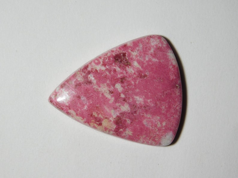 Very Smooth Pink Thulite Loose Stone For Jewelry 56 Cts Designer Pink Thulite Gemstone Best Quality Natural Thulite Cabochon #10039N