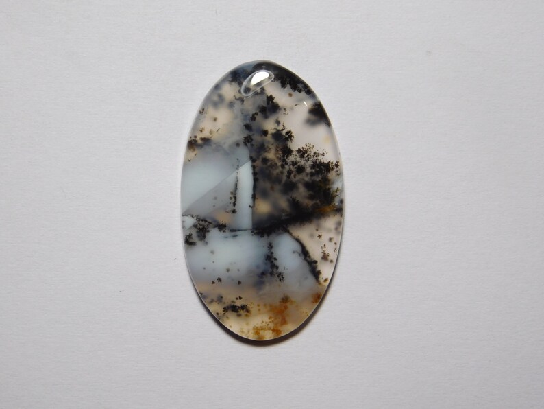 #9786N AAA+ Dendrite Loose Stone Dendrite Gemstone For Jewelry 37 Cts Beautiful Natural Dendrite Dendritic Agate Cabochon Top Rare