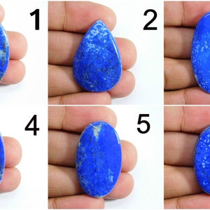 Lapis Lazuli Natural Lapis Lazuli Cabochon Lapis Lazuli Gemstone Blue Lapis lazuli loose Gemstone Pendant For Jewelry CLG Stone -N28