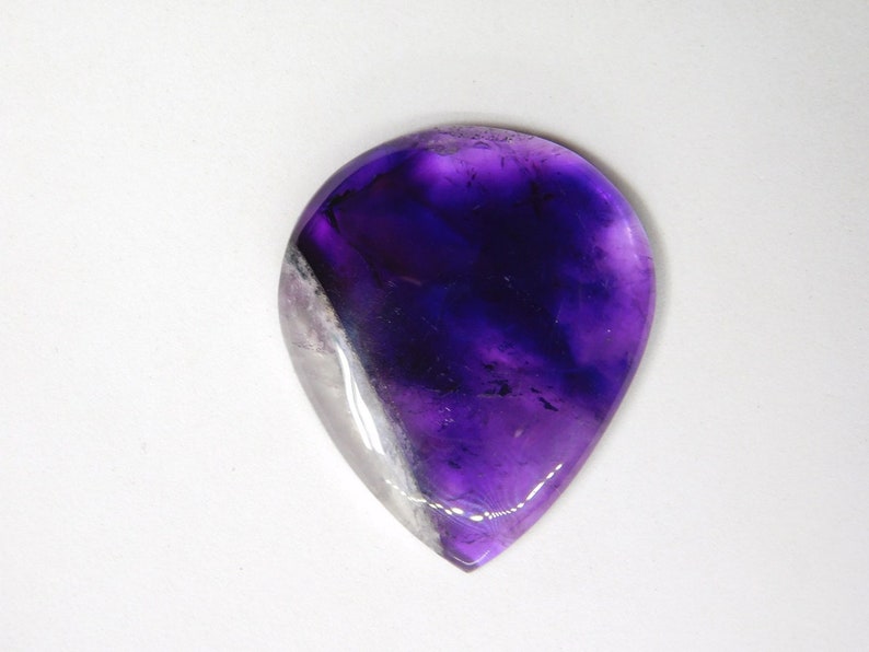 Super seven Trapiche Amethyst Oval Shape Cabochon Gemstone Unique piece For Making Jewelry 20.00 Ct 27X18X5 mm SA-1070