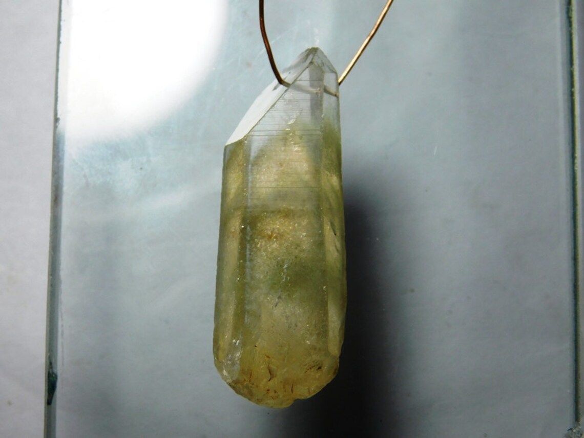 Natural Crystal Quartz Drill Gemstone Drilled Crystal Quartz Etsy