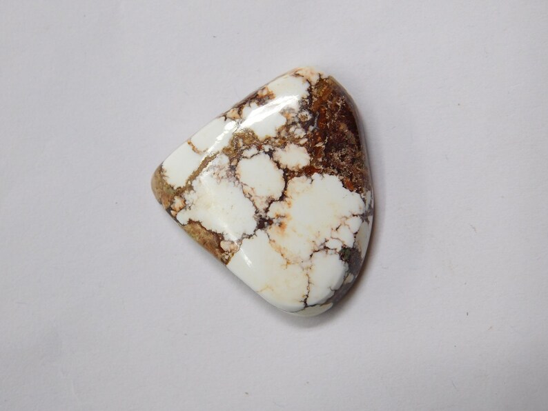 AWESOME White Magnesite Turquoise Loose Stone For Jewelry 44 Cts Quality & ROYAL Natural Magnesite Gemstone F-2620 Top Cabochon