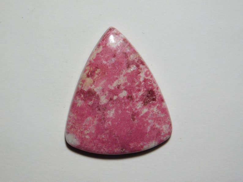 Very Smooth Pink Thulite Loose Stone For Jewelry 56 Cts Designer Pink Thulite Gemstone Best Quality Natural Thulite Cabochon #10039N