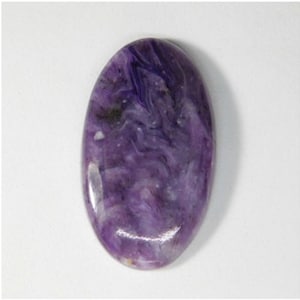 Charoite Stone, Natural Charoite, Purple Russian Charoite, Charoite Loose Gemstone, Charoite Cabochon, Charoite CLG Stone For Jewelry. -N 31