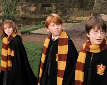 Wizard Scarf, Witch Costume, House Scarf, Harry Scarf, Potter Scarf