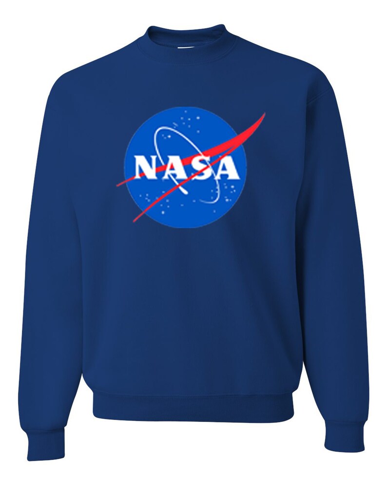 NASA Sweater NASA Logo High Quality Soft Unisex Crew Neck NASA Sweater NASA Logo High Quality Soft Unisex Crew Neck