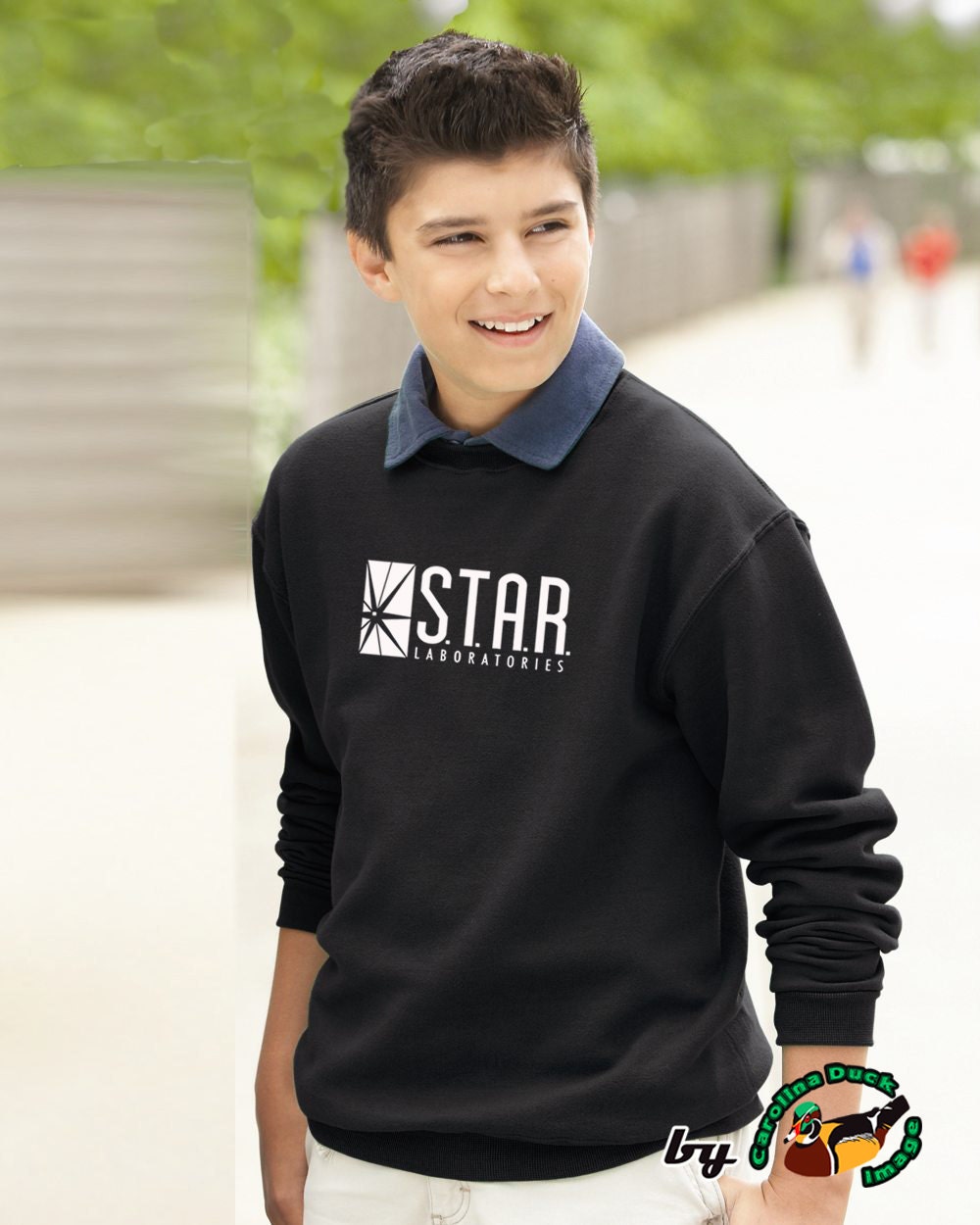 the flash sweater star labs