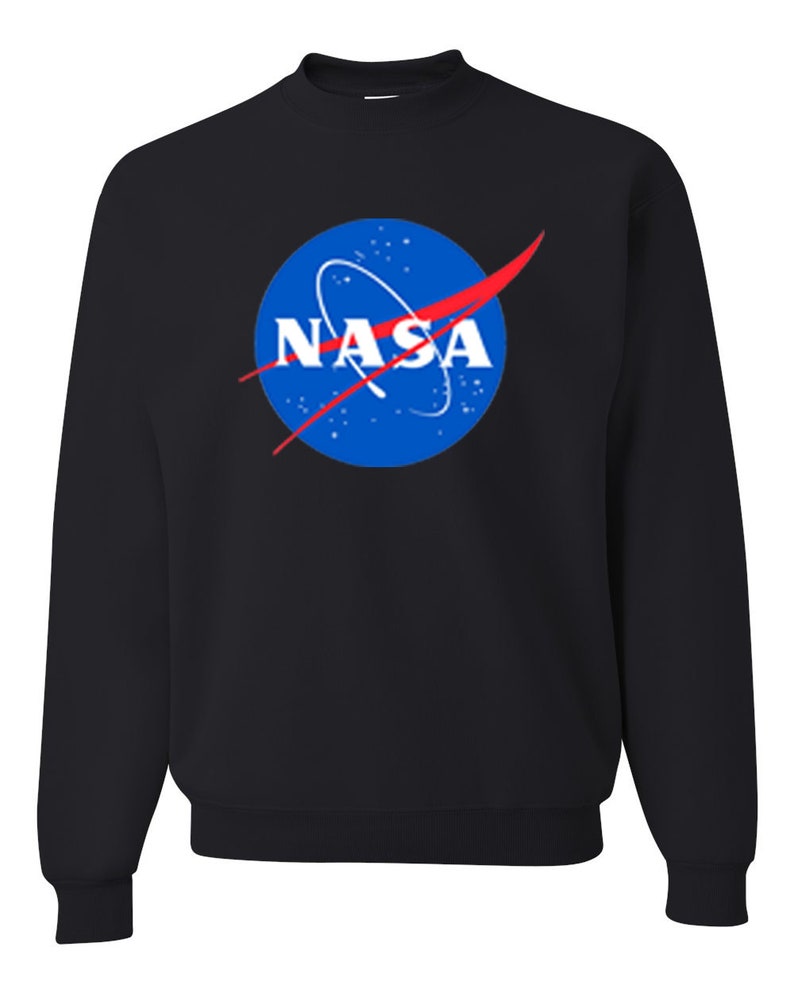 nasa sweater black