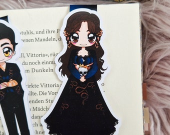 Magnet Bookmark Emilia Queen I Kingdom of the Wicked inspired