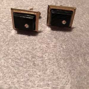 Boutons de manchette vintage