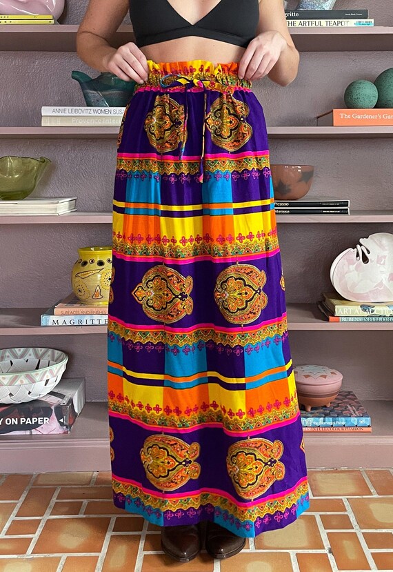 printed maxi skirt Gem