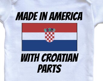 croatian baby jersey