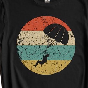 Parasailing Shirt - Vintage Retro Parasailer T-Shirt - Parasailing Gift - Parasailing Icon Shirt