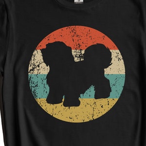 Retro Havanese Shirt - Vintage Style Havanese Dog Breed Dog Owner T-Shirt - Gift for Havanese Owners
