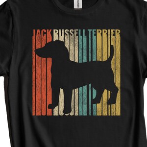 Jack Russell Terrier Shirt - Retro Jack Russell Terrier T-Shirt - Gift for Jack Russell Terrier Owner - Distressed Vintage Look