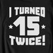 Funny 40th Birthday Math Shirt 40 Years Old Algebra Equation T-shirt ...