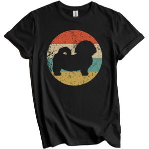 Shih Tzu Shirt - Vintage Retro Shih Tzu T-Shirt - Shih Tzu Owner Gift - Vintage Style Shih Tzu Gift