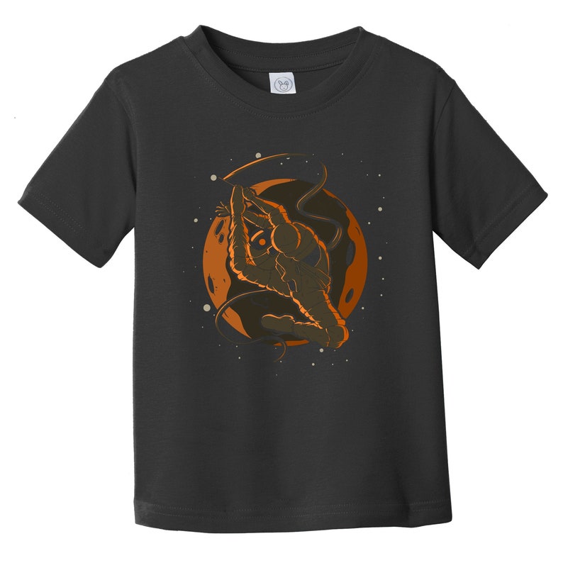 Toddler Gymnastics Shirt Gymnastics Astronaut Outer Space Spaceman Infant Toddler T-Shirt