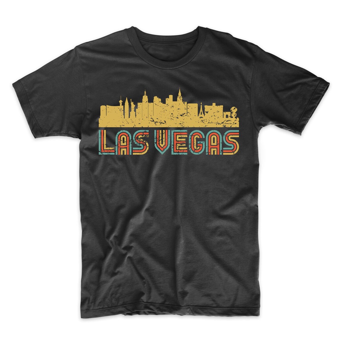 Men's Las Vegas Shirt Retro Vintage Style Las Vegas Etsy