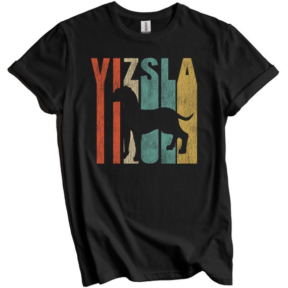 Vizsla Silhouette Vintage Shirt Retro Dog Lover T-Shirt Vizsla Silhouette Vintage Shirt Retro Dog Lover T-Shirt