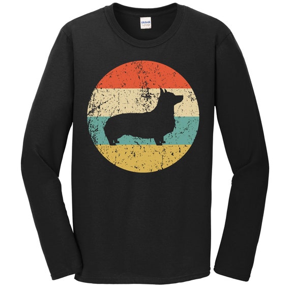 Corgi T-Shirt, Vintage Retro Style T-Shirt Corgi T-Shirt, Vintage Retro Style T-Shirt