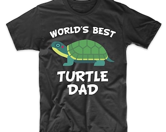 World's Best Turtle Dad Shirt - Men's Turtle Owner T-Shirt