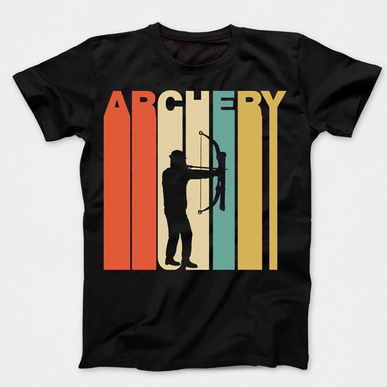 Kids Archery Shirt Retro 1970's Style Archery Bow and Etsy